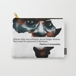 African Leader - Patrice Lumumba Carry-All Pouch