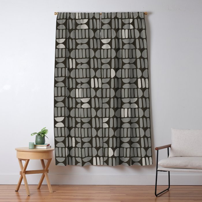 Bold Minimalism . Neutral Blackout Curtain by CoastL Studio Society6