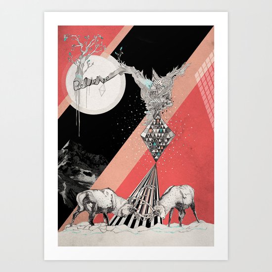 Believe Art Print