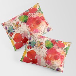 joyful floral decor Pillow Sham