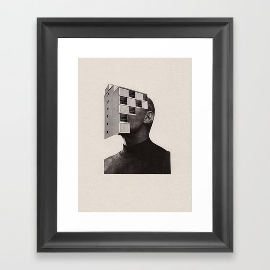 Vacancy Zine Framed Art Print