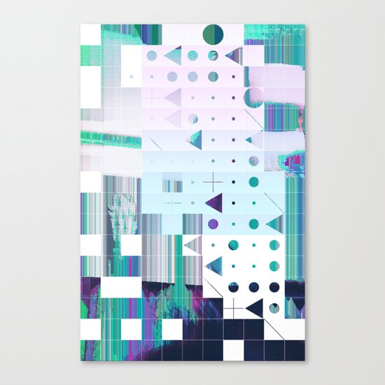 glytchwwt Canvas Print