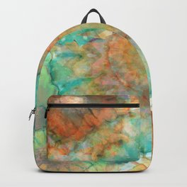 Time Benders - Abstract Colorful Mandala Art Backpack