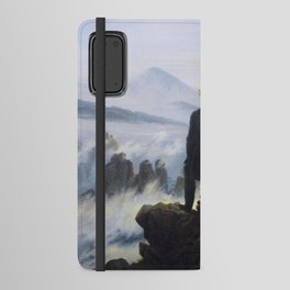 The Wanderer Above The Sea Of Fog By Caspar David Friedrich Print Android Wallet Case