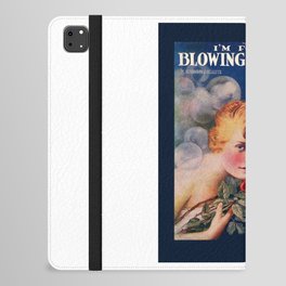IM FOREVER BLOWING BUBBLES POSTER iPad Folio Case