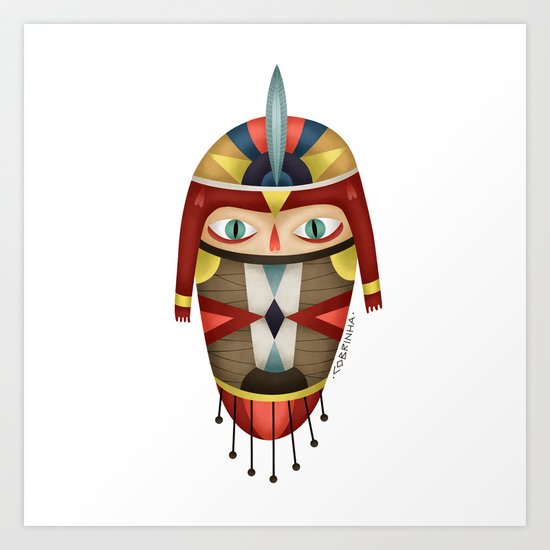 Panzi Reloaded Art Print