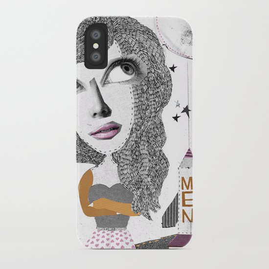 If we can put one man on the moon... why not them all? iPhone Case