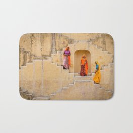 Amber Stepwell, Rajasthan, India Bath Mat