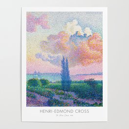 Henri Edmond Cross Pink Cloud Art Exhibition Poster