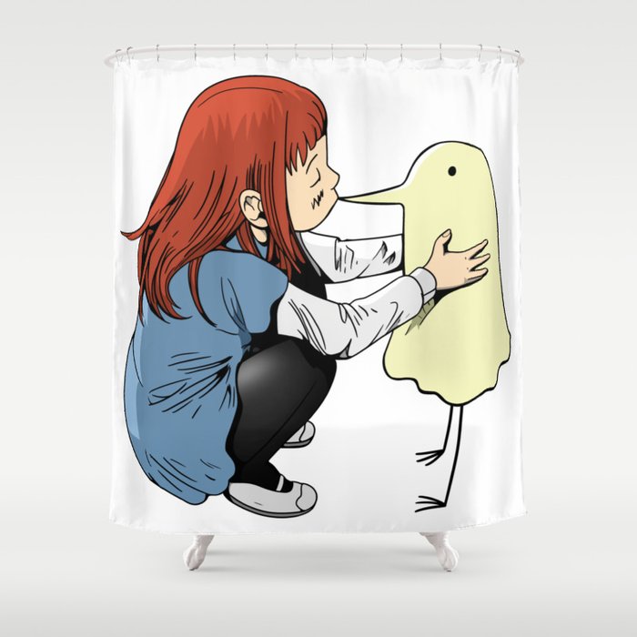 Goodnight Oyasumi Punpun Aiko S Kiss Shower Curtain By Tridaak Society6 Check out the asami ;; society6