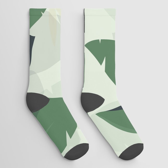Tropical background with jungle plants. Palm leaves. Floral exotic hawaiian wallpaper. Rainforest. Summer tropical leaf. Exotic hawaiian jungle, summertime style. Summer illustration. Socks