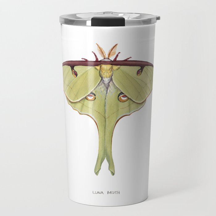 Luna Moth Travel Mug