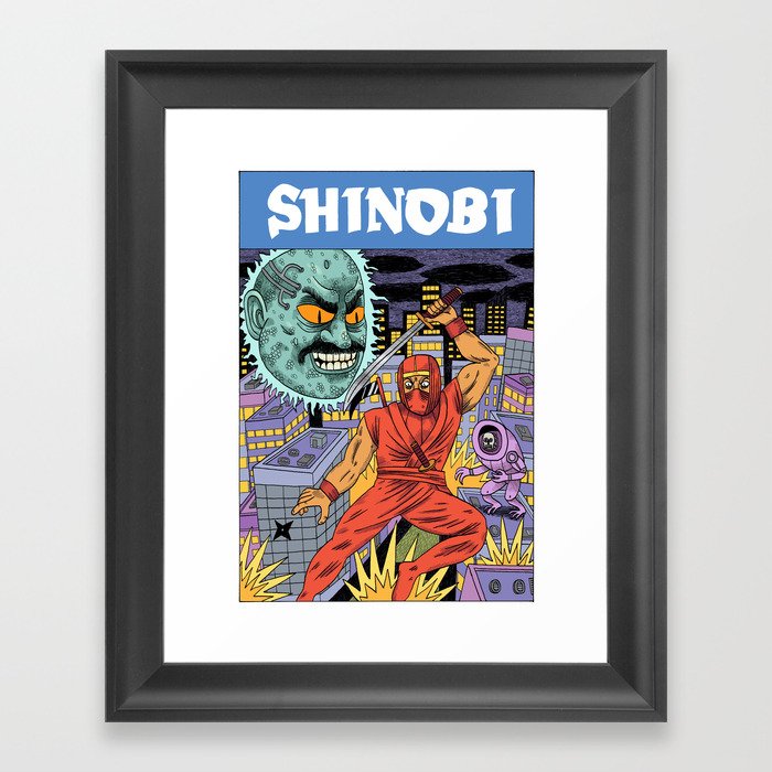 Shinobi Framed Art Print