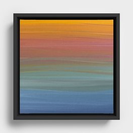 AZ Moonrise Blend Framed Canvas
