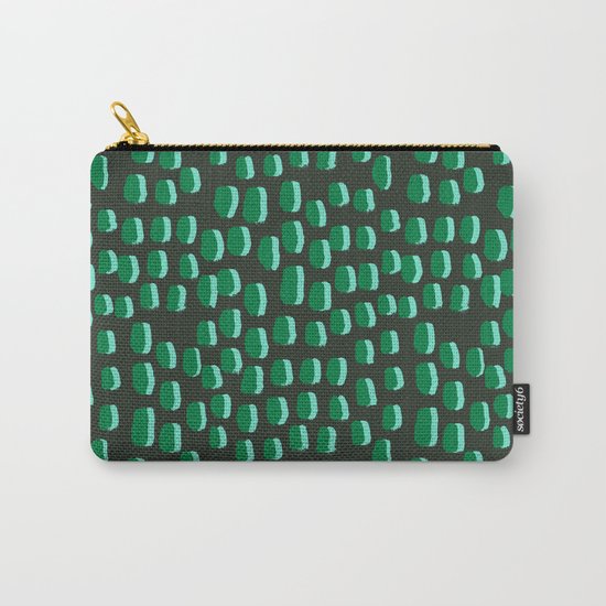 Abstract pattern dots minimal modern home decor minimalist design for dorm college office Carry-All Pouch