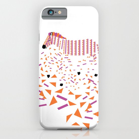 Geometric Zebra iPhone & iPod Case