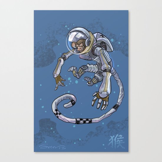Astro Zodiac Force 09: Monkey Canvas Print