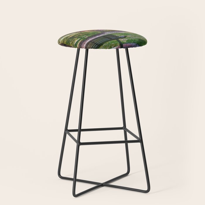 The Park Bench Bar Stool By Scotthervieux Society6