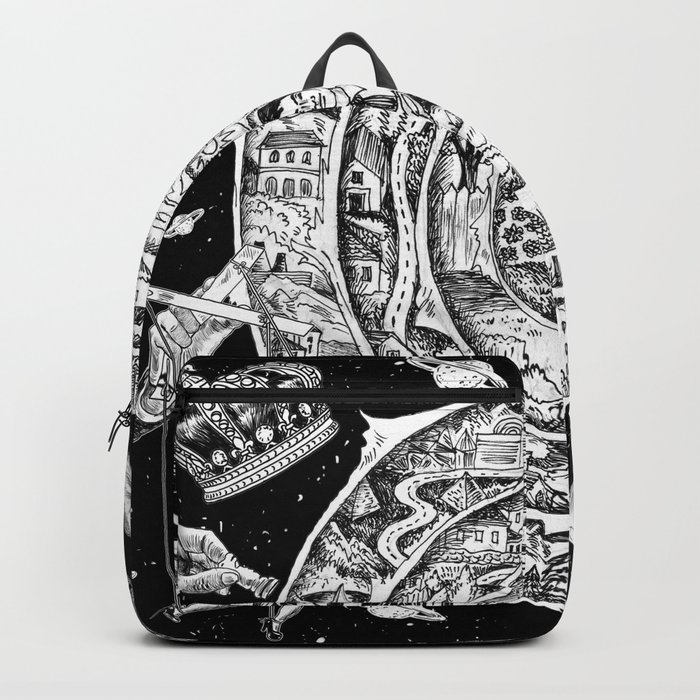 Vans geometric backpack top