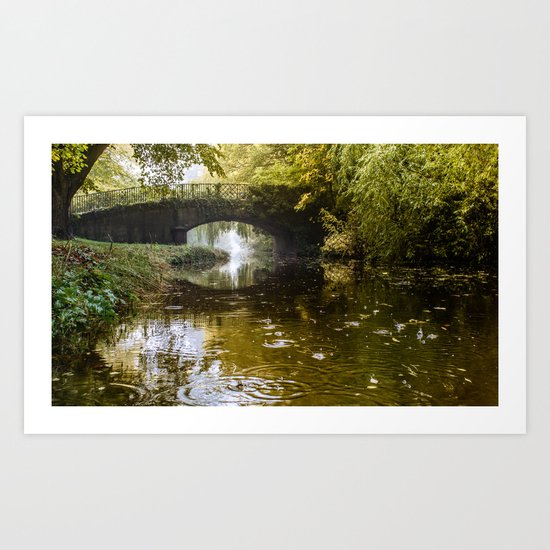 Autumn at Lady's Bridge Art Print