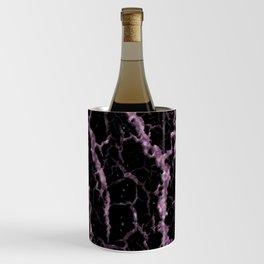 Cracked Space Lava - Glitter Pink Wine Chiller