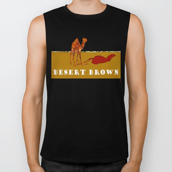 Desert Brown Biker Tank