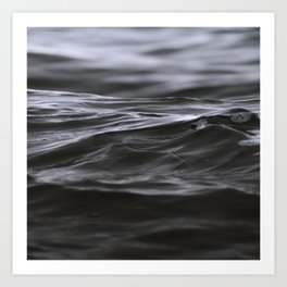 Rough seas in the Sound of Mull Art Print