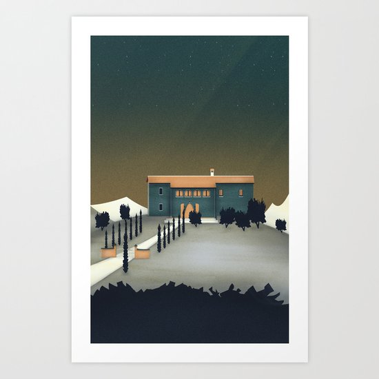 Secret Castle Art Print
