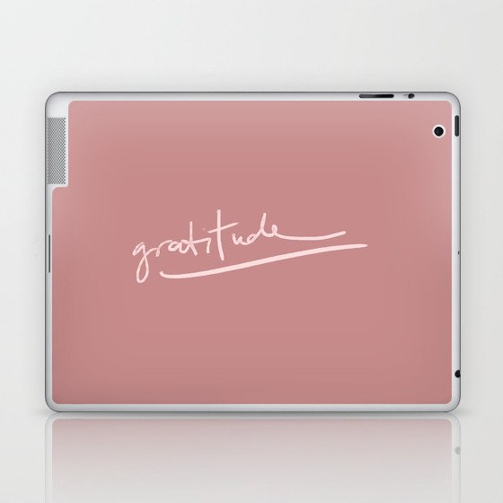 Gratitude Laptop & iPad Skin