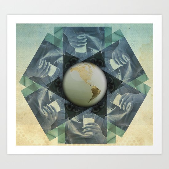 milk Art Print