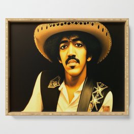 Phil Lynott Thin Lizzy The Cowboy Strimbu Art Serving Tray