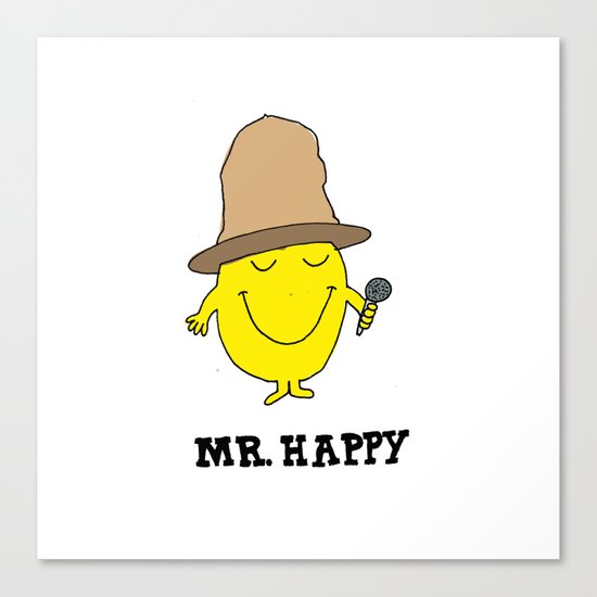 Mr. Happy Canvas Print