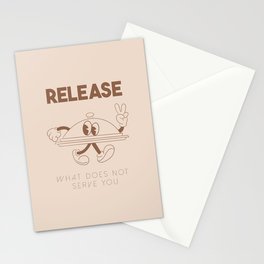 Release What Does Not Serve You Stationery Cards