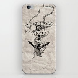 Cant Keep Track of Trends! iPhone Skin