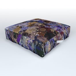 The Visionary Poetry Abstract Wall Decor Outdoor Floor Cushion