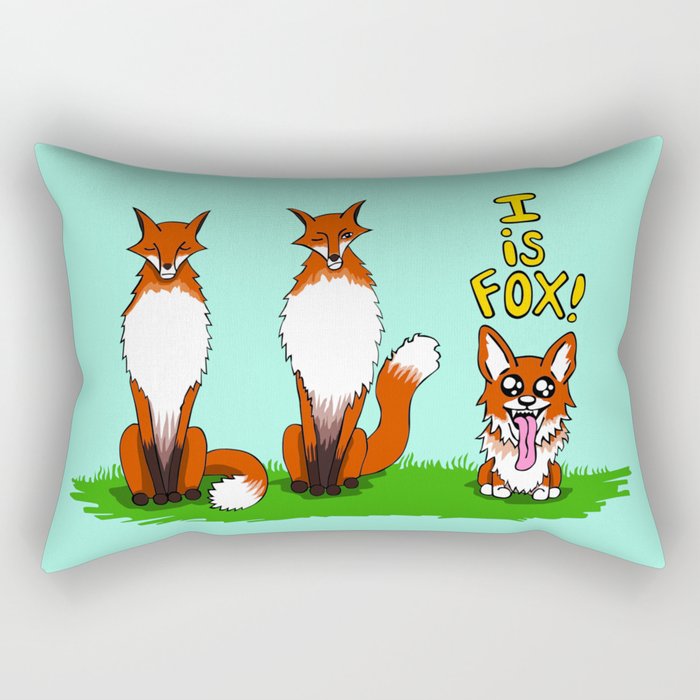 I is FOX! Rectangular Pillow