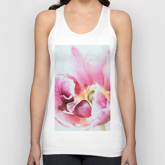 Paradise Tulip Unisex Tank Top