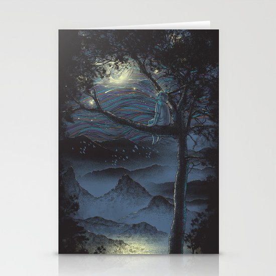 wishful thinking Stationery Cards