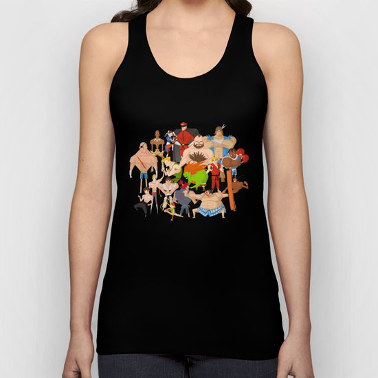 Street Fighter Unisex Tank Top