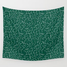 Intubate on Evergreen Wall Tapestry