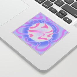 Calming Energy (Cool Colors Version) Sticker