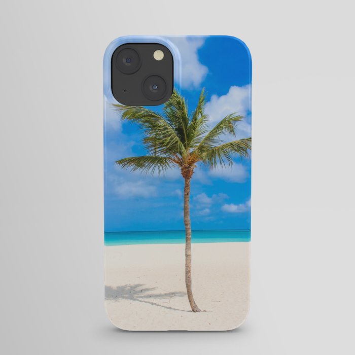 Tropical Island, Palm Tree iPhone Case