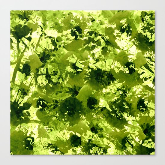 through the trees -spring- Canvas Print