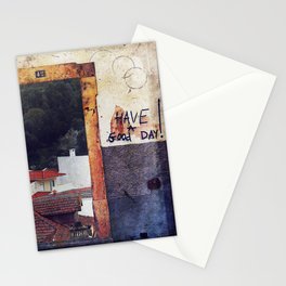 Have a good day in Monchique Stationery Card