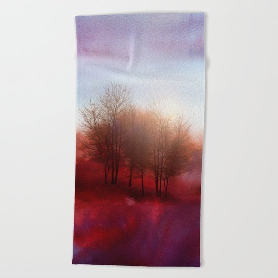 Calling The Sun XIV Beach Towel