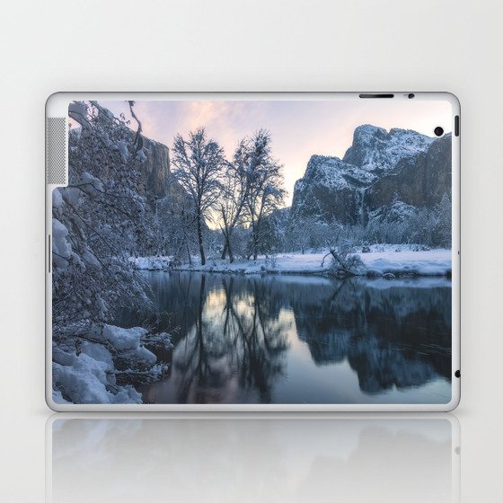 Bridalveil Falls Winter Laptop & iPad Skin