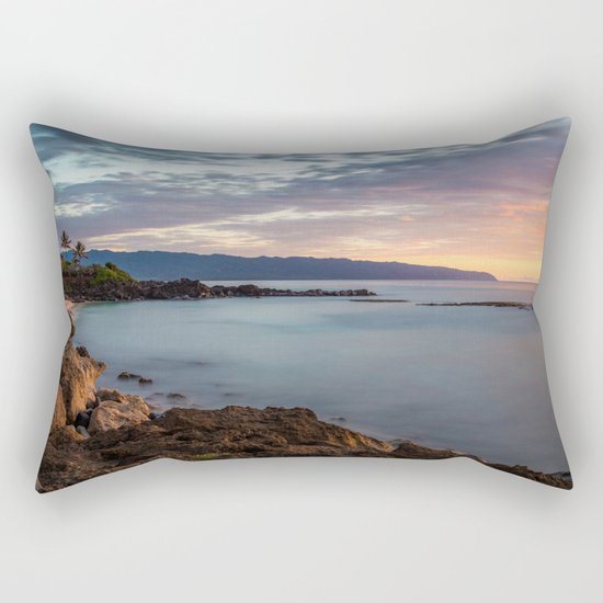 Sea Long exposure Rectangular Pillow