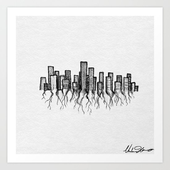 Roots Art Print