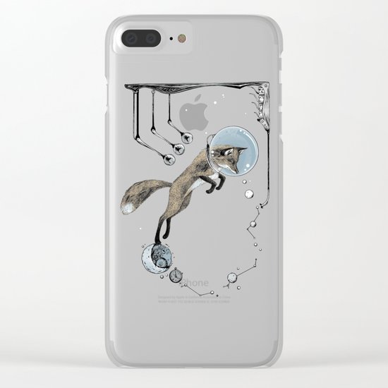 Relativity Fox Trot Clear iPhone Case