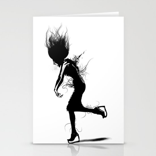 Satanic Sex With Aliens Stationery Cards